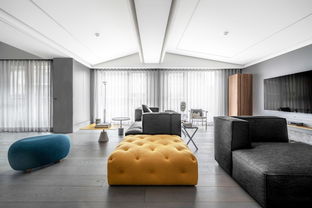 大連200平現代風二手房改造 光客廳就驚艷無比！室內外一體化裝飾設計施工全解析